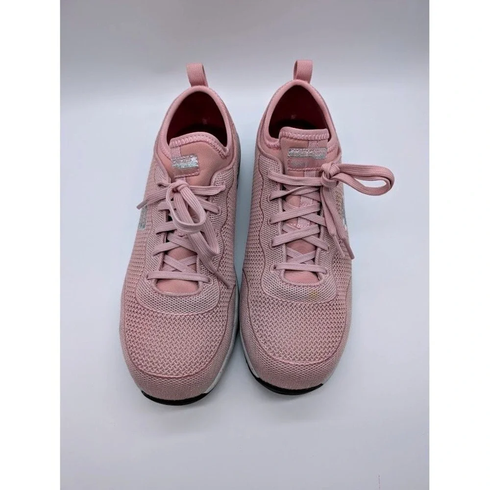Skechers Bulklin‎ Balran Shoe Women's 10 Wide Pink Composite Toe Work 1008033W